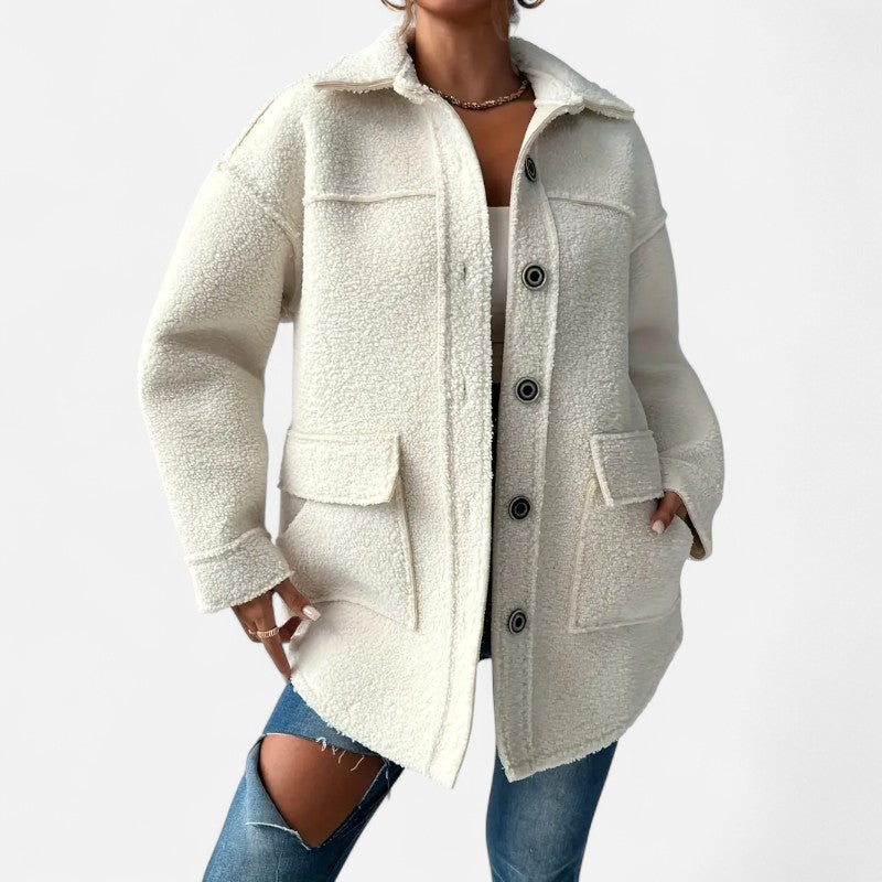 Élan Urbain™ | Veste teddy décontractée pour femme