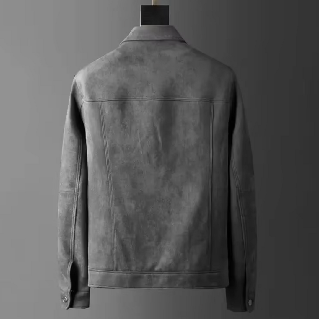 Élan Urbain™ | Veste en Suédine Premium – Élégance Intemporelle & Confort Moderne