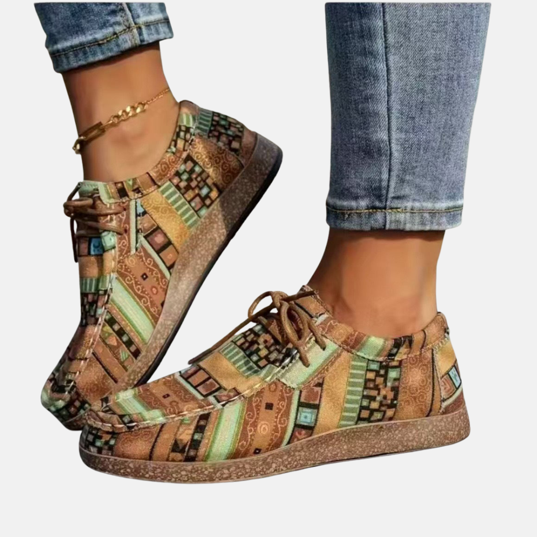 Élan Urbain™ | Chaussures rétro colorées pour femme