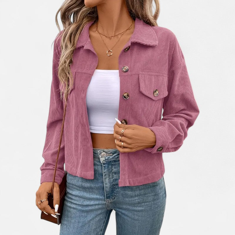 Élan Urbain™ | Veste boutonnée décontractée pour femme