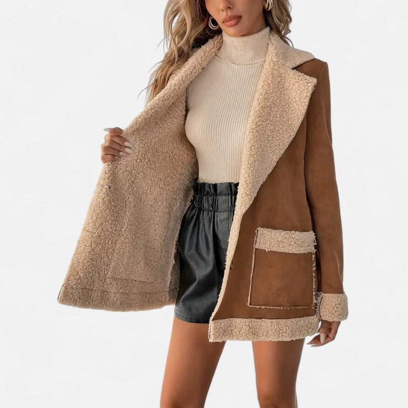 Élan Urbain™ | Veste élégante doublée polaire pour femme