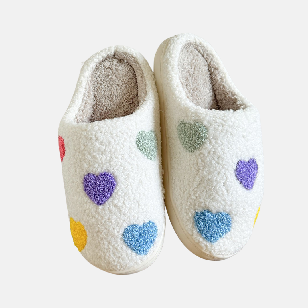 Élan Urbain™ | Chaussons à cœur coloré