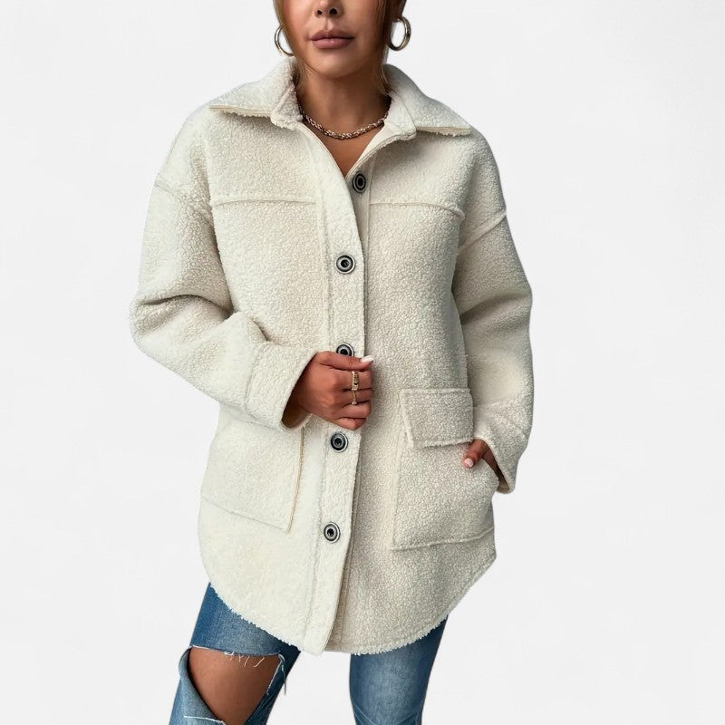 Élan Urbain™ | Veste teddy décontractée pour femme