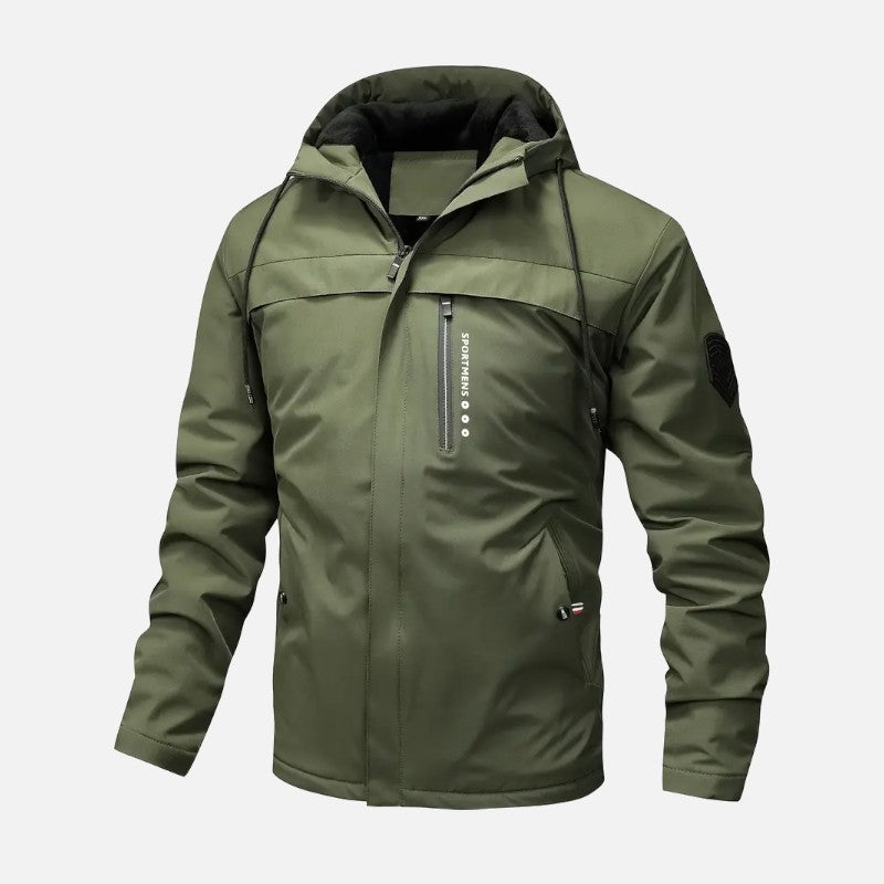 Élan Urbain™ | Veste polaire chaude à capuche pour homme