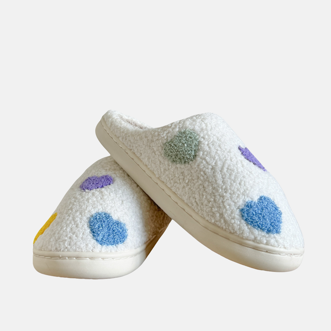 Élan Urbain™ | Chaussons à cœur coloré