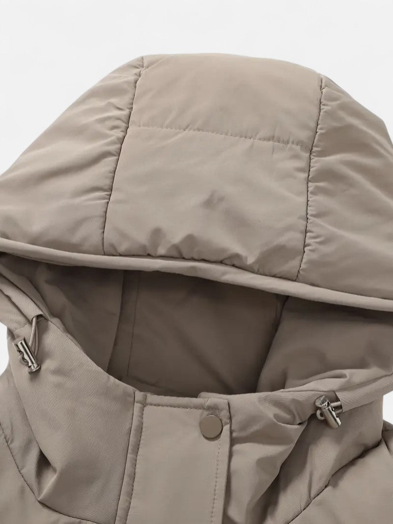 Élan Urbain™ | Manteau matelassé à capuche pour femme