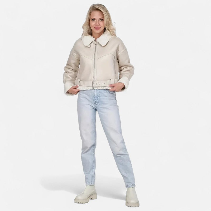 Élan Urbain™ | Blouson biker revisité pour femme