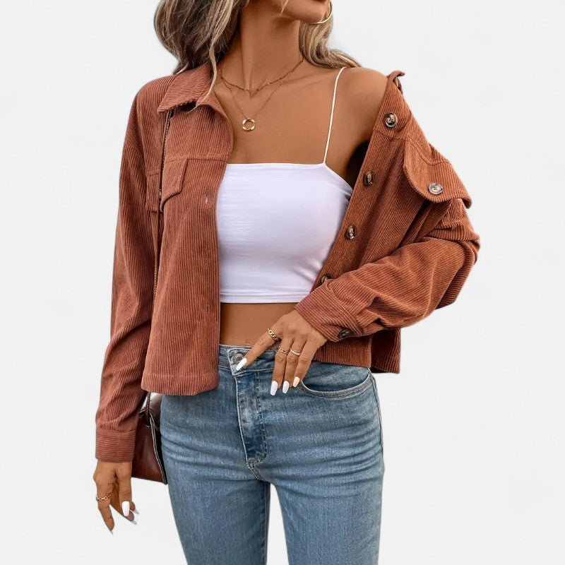 Élan Urbain™ | Veste boutonnée décontractée pour femme