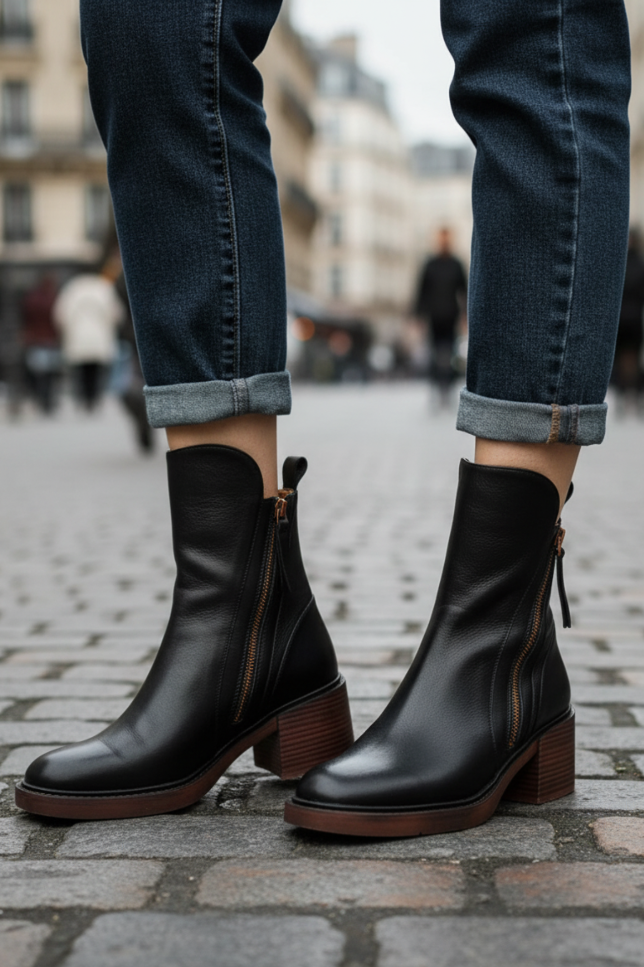 Élan Urbain™ | Bottes en cuir intemporelles