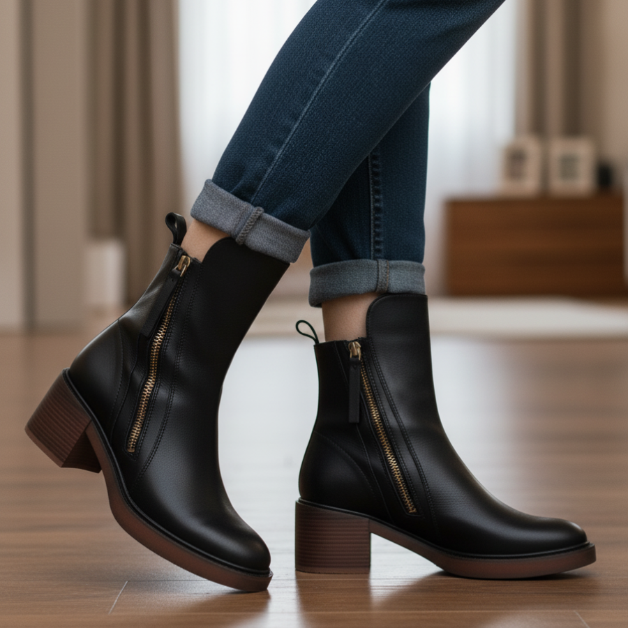 Élan Urbain™ | Bottes en cuir intemporelles