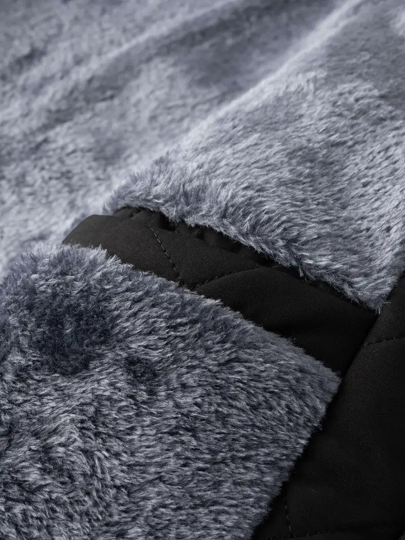 Élan Urbain™ | Veste d'hiver matelassée doublée polaire pour homme