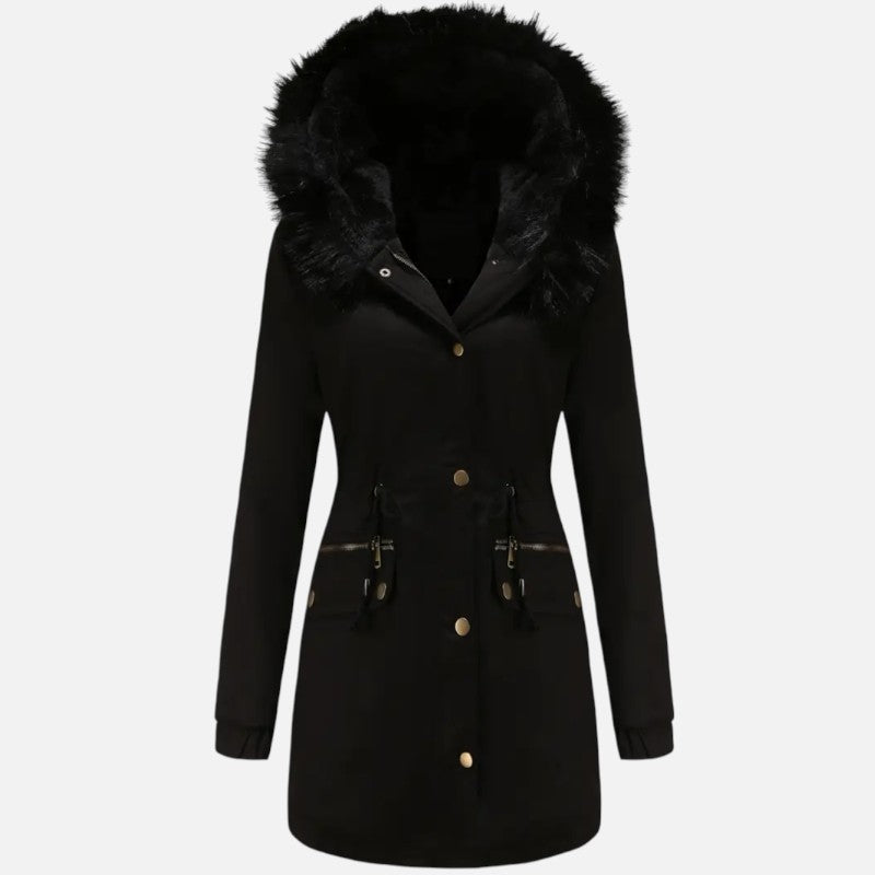 Élan Urbain™ | Manteau parka pour femme doublé en polaire moelleuse