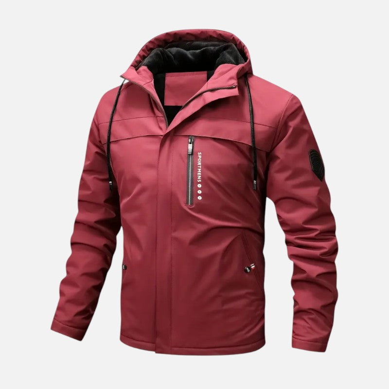 Élan Urbain™ | Veste polaire chaude à capuche pour homme