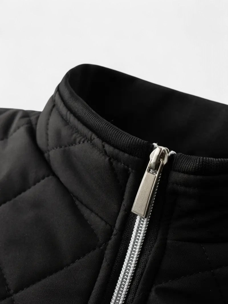 Élan Urbain™ | Veste d'hiver matelassée doublée polaire pour homme