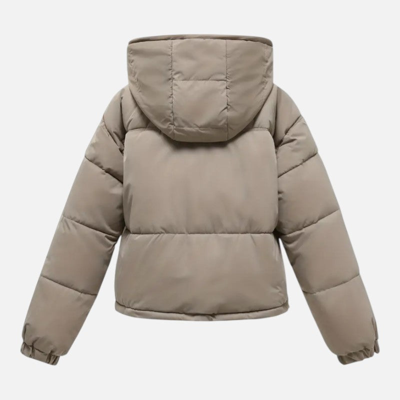 Élan Urbain™ | Manteau matelassé à capuche pour femme