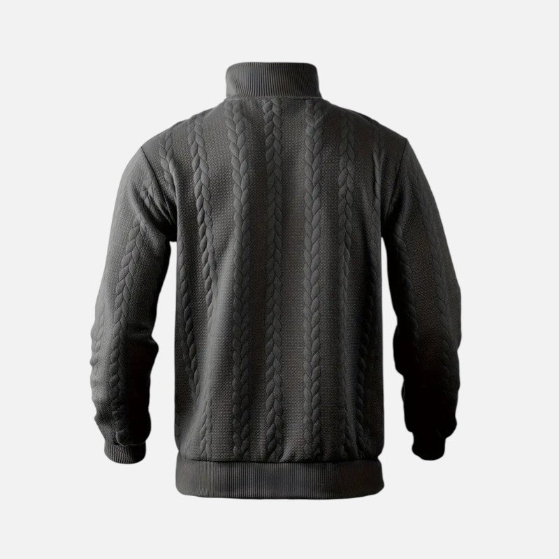 Élan Urbain™ | Sweat-shirt à manches longues et fermeture éclair pour homme