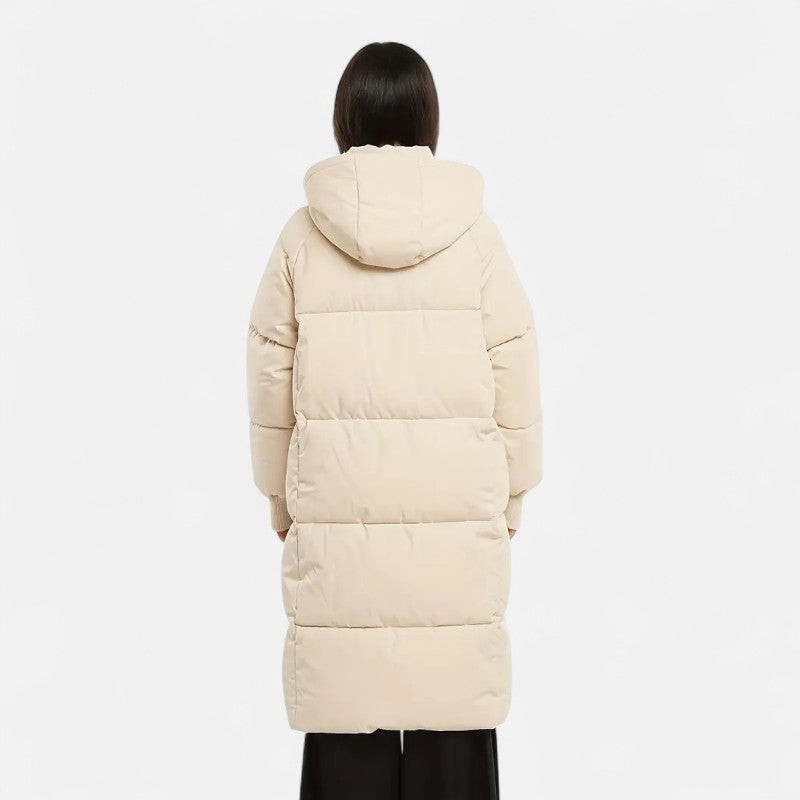 Élan Urbain™ | Doudoune longue classique à capuche pour femme