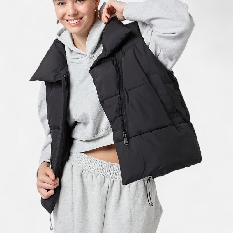 Élan Urbain™ | Doudoune sans manches oversize pour femme