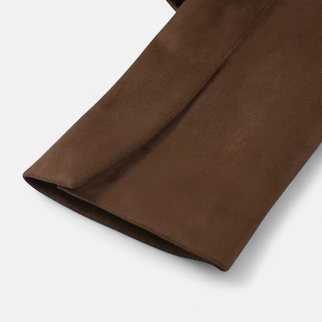 Élan Urbain™ | Veste à col montant en daim