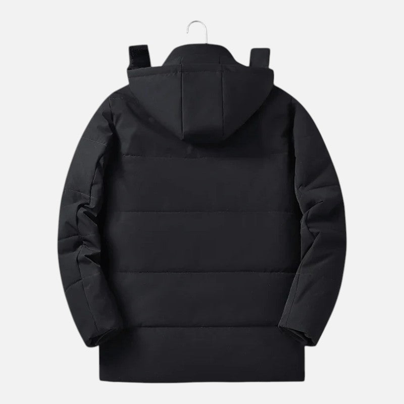 Élan Urbain™ | Parka d'Hiver Doublée Cachemire