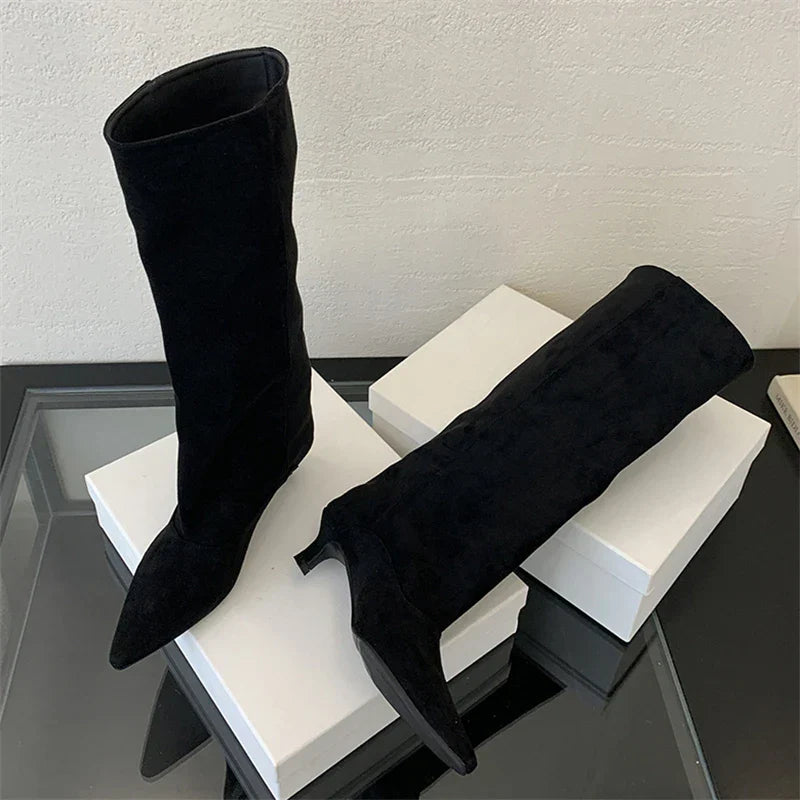 Élan Urbain™ | Bottes en daim élégantes