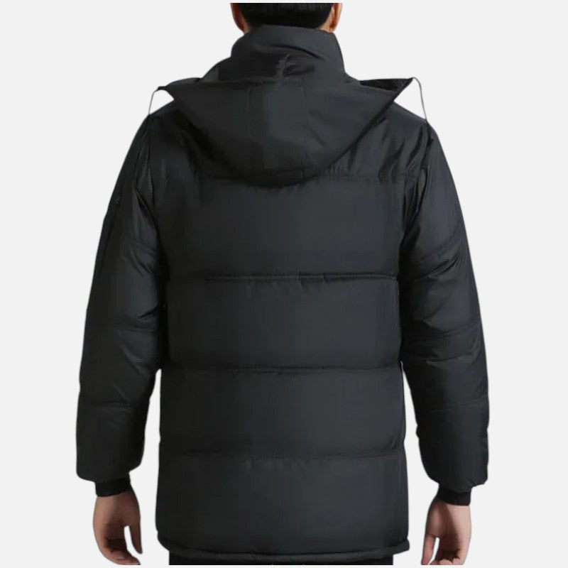 Élan Urbain™ | Parka d’Hiver Imperméable à Capuche