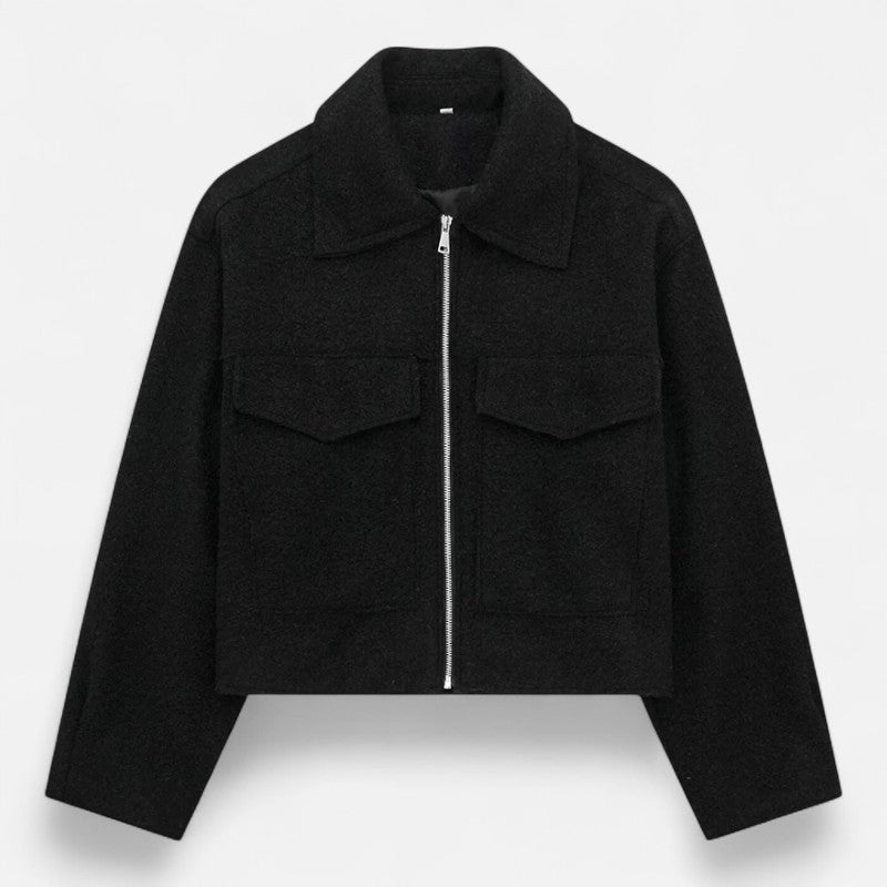 Élan Urbain™ | Veste zippée en polyester pour femme