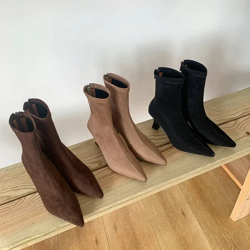 Élan Urbain™ | Bottes en daim élégantes