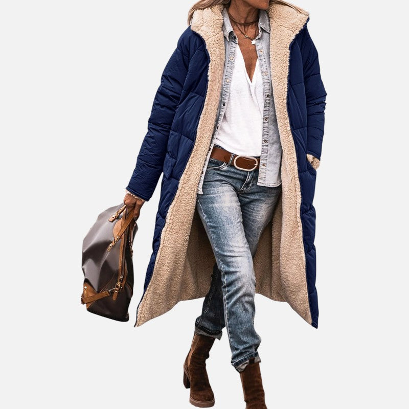 Élan Urbain™ | Parka réversible élégante et chaude pour femmes