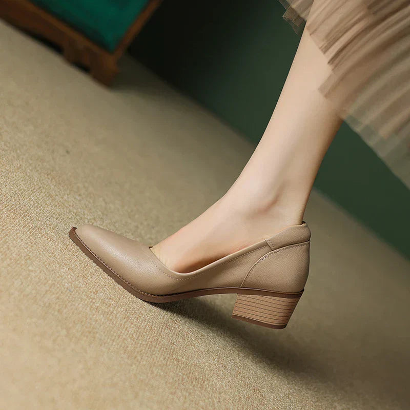 Élan Urbain™ | Mary Janes à Talons Moyens Novalisse