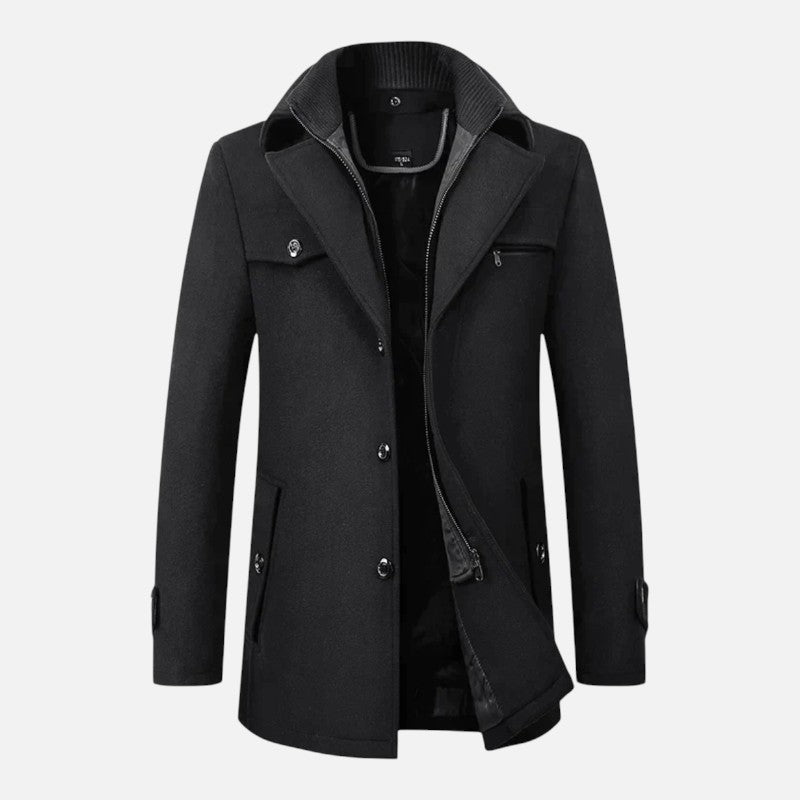 Élan Urbain™ | Manteau d'hiver imperméable pour affaires