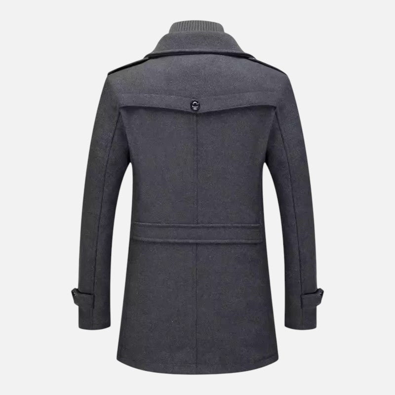 Élan Urbain™ | Veste à double col à la mode pour hommes