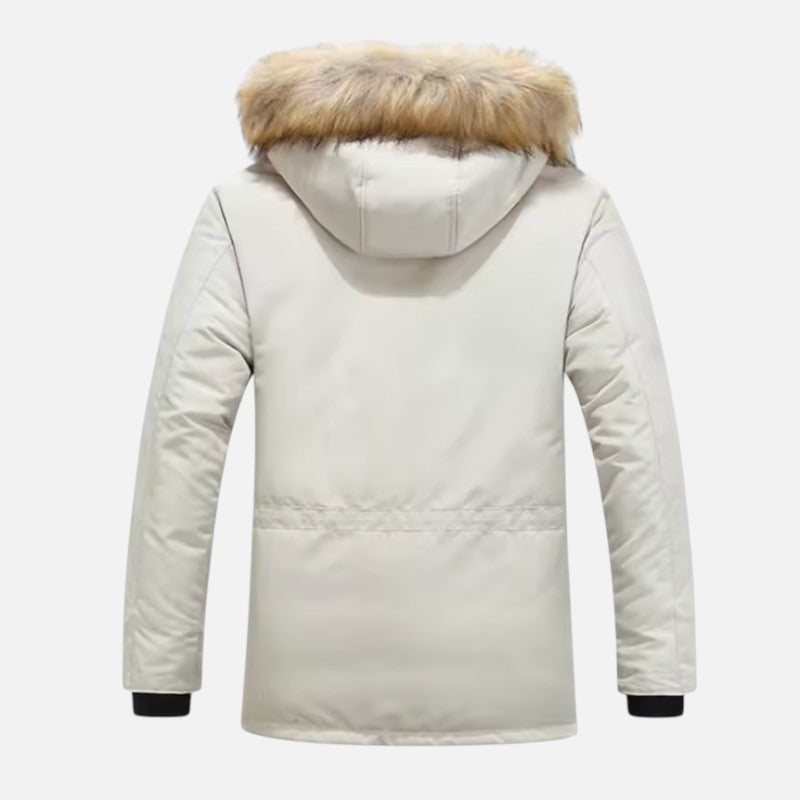 Élan Urbain™ | Parka d'hiver pour homme avec capuche