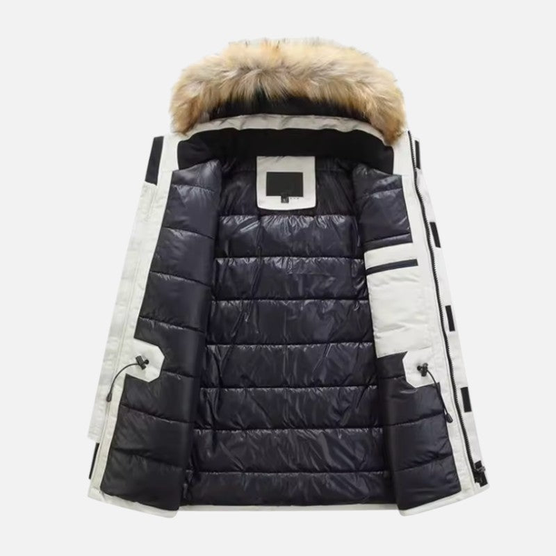 Élan Urbain™ | Parka d'hiver pour homme avec capuche