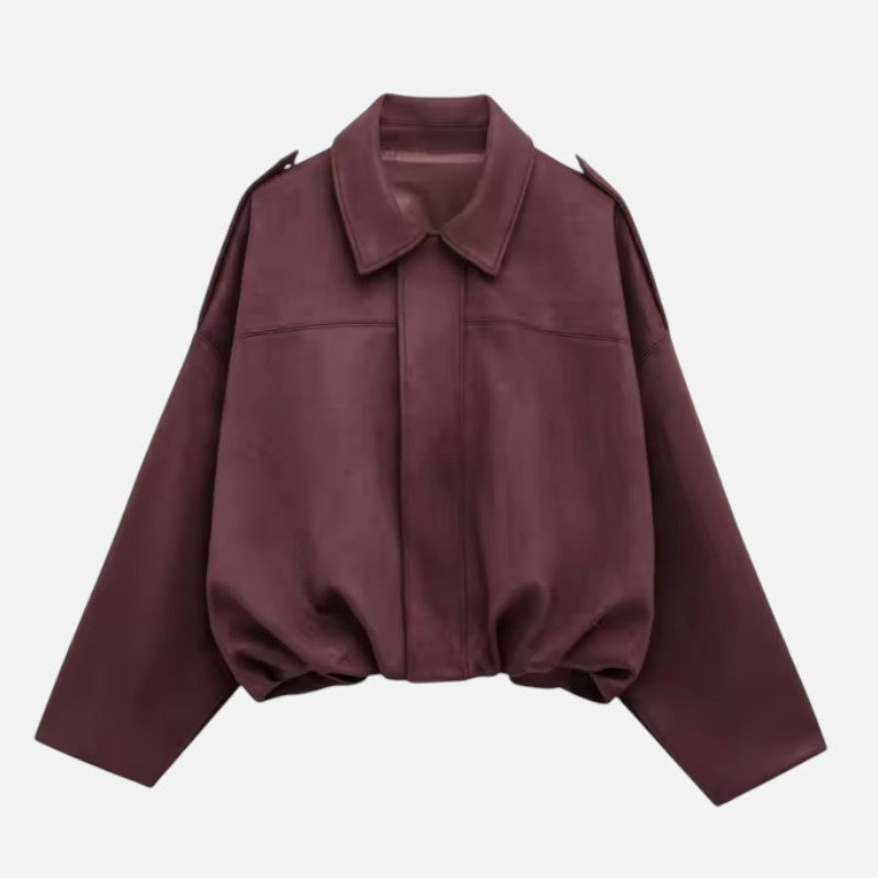 Élan Urbain™ | Veste en polyester à col rabattu pour femme