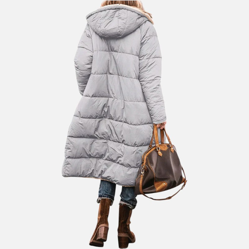 Élan Urbain™ | Parka réversible élégante et chaude pour femmes