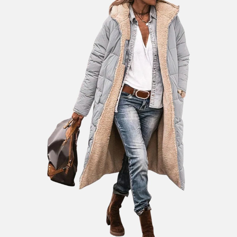 Élan Urbain™ | Parka réversible élégante et chaude pour femmes