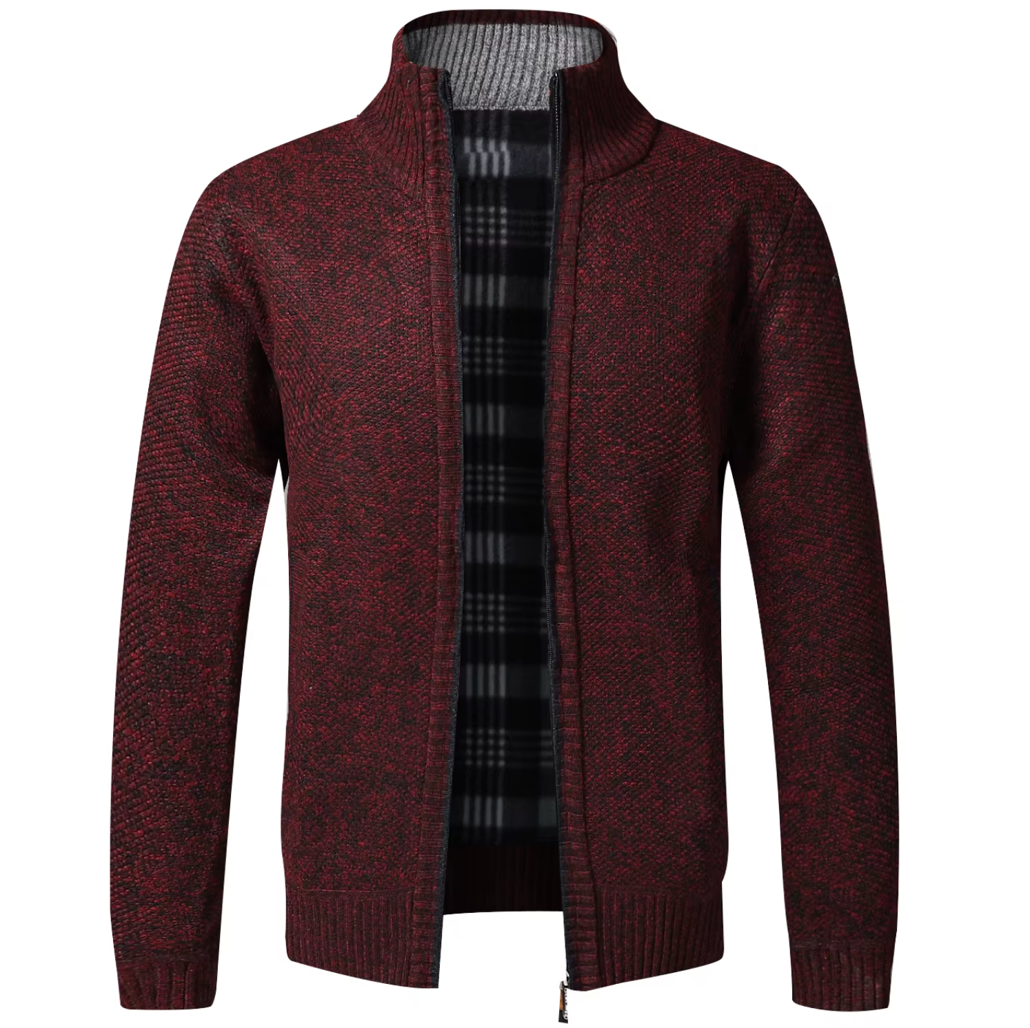 Élan Urbain™ – Gilet Zippé Hiver Doublé Polaire – Chaleur, Confort & Style Classique