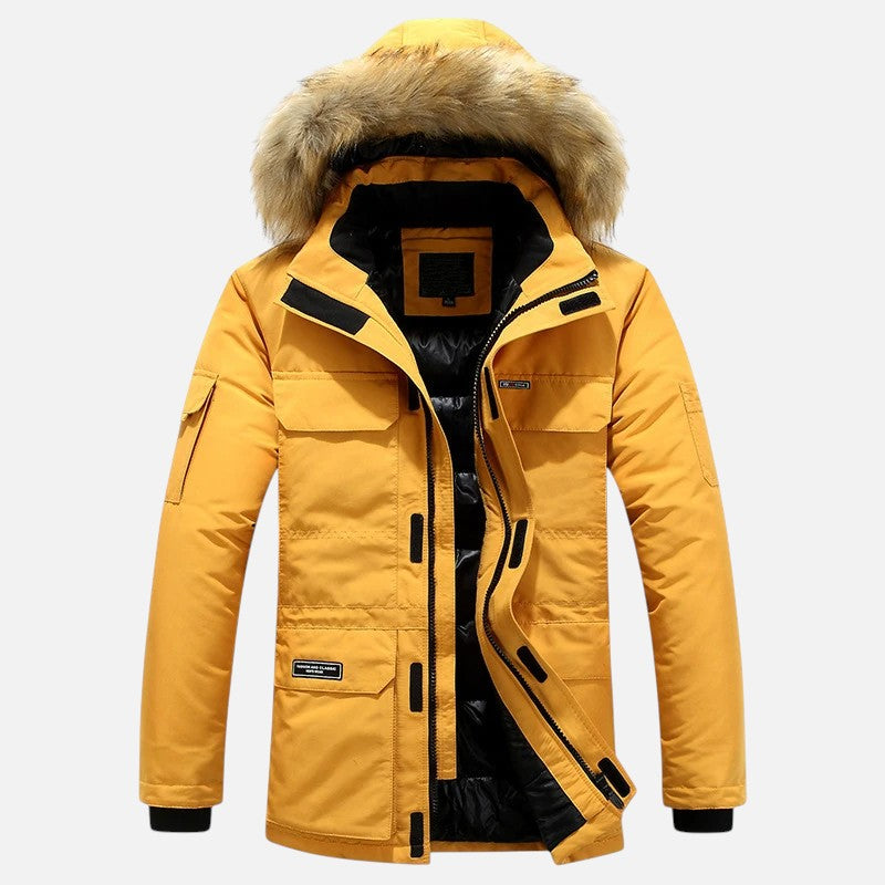 Élan Urbain™ | Parka d'hiver pour homme avec capuche