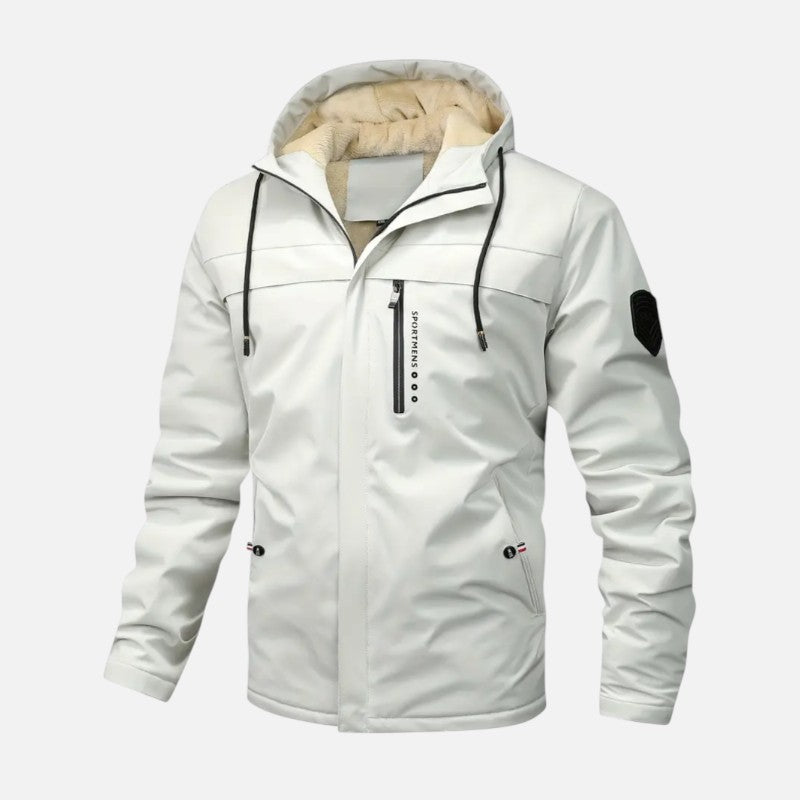 Élan Urbain™ | Veste polaire chaude à capuche pour homme