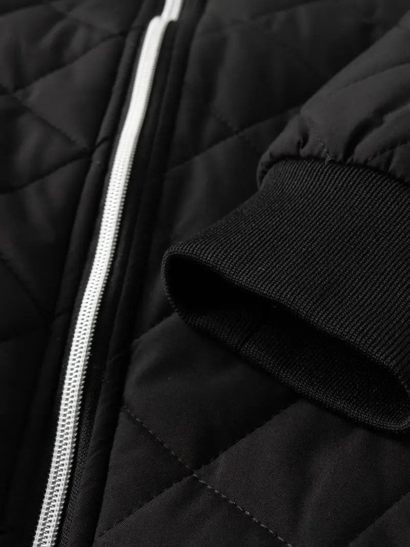 Élan Urbain™ | Veste d'hiver matelassée doublée polaire pour homme