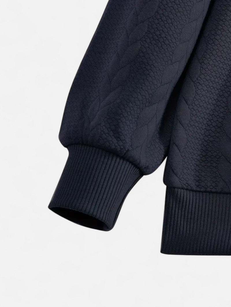 Élan Urbain™ | Sweat-shirt à manches longues et fermeture éclair pour homme