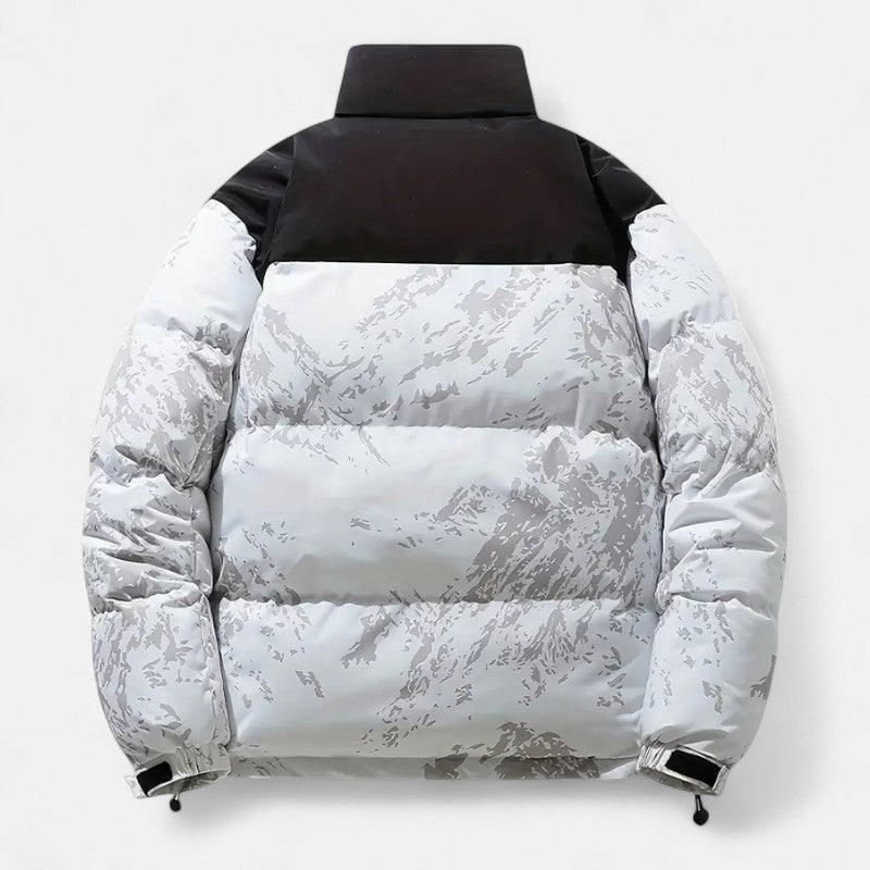 Élan Urbain™ | Doudoune color block imperméable pour homme