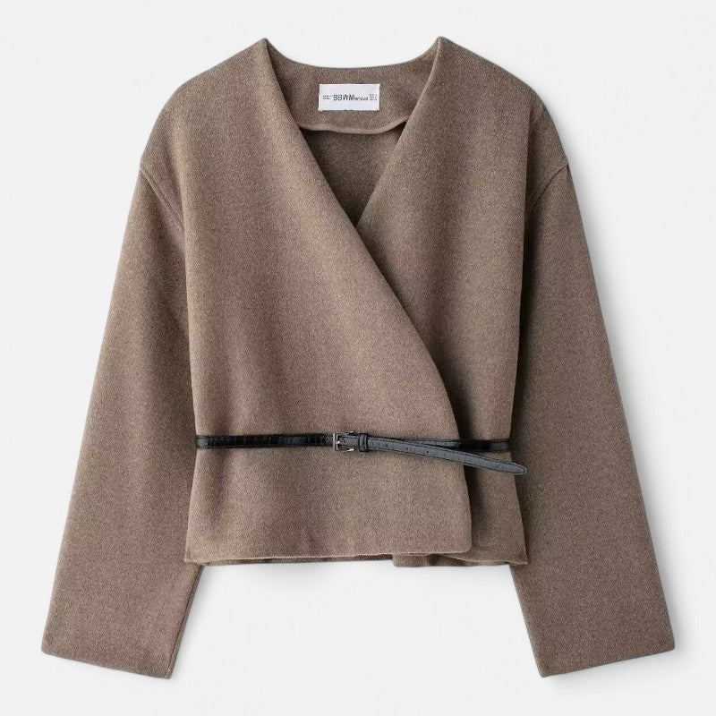 Élan Urbain™ | Veste croisée ceinturée pour femme