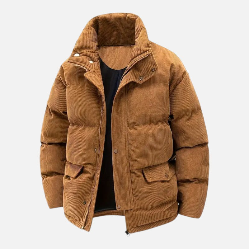 Élan Urbain™ | Manteau d'hiver épais vintage pour homme