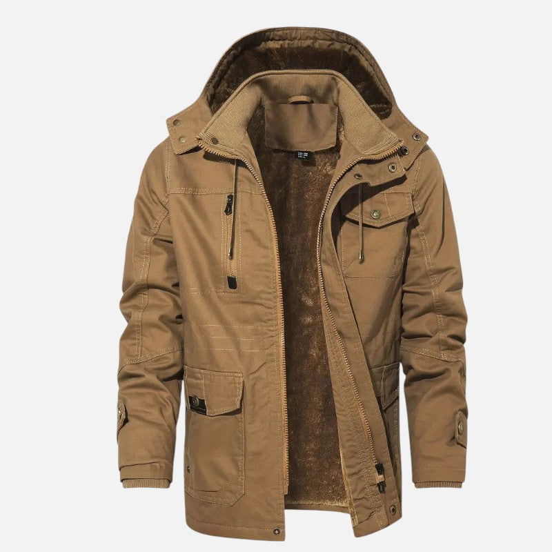 Élan Urbain™ | Veste coupe-vent doublée polaire pour homme