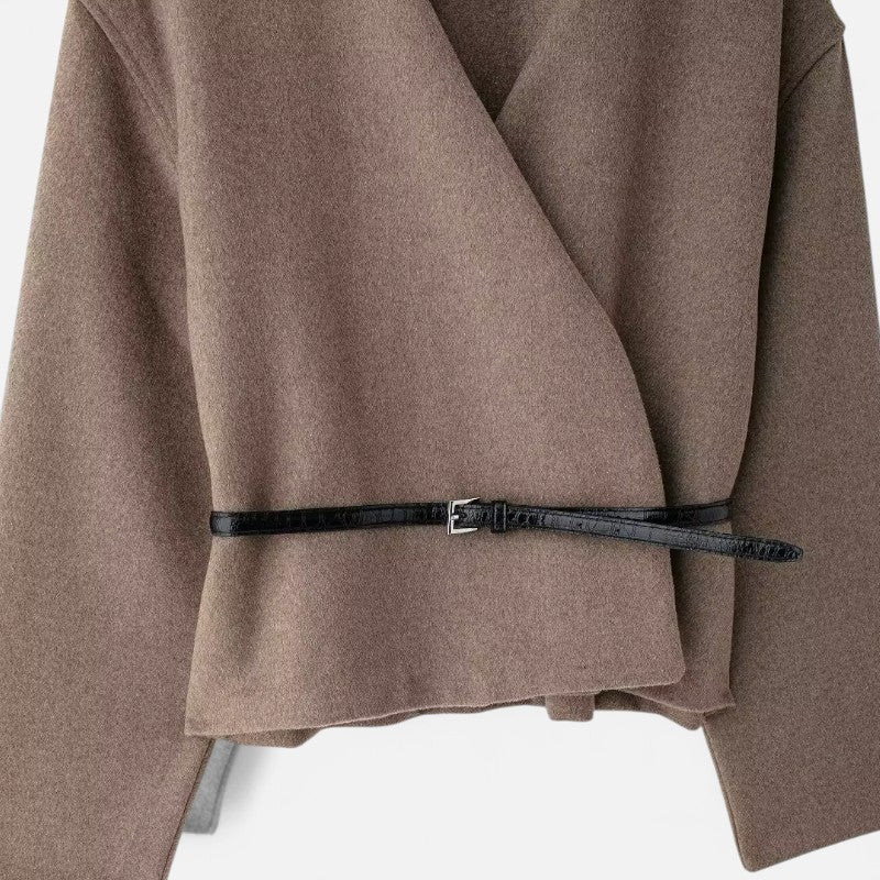 Élan Urbain™ | Veste croisée ceinturée pour femme