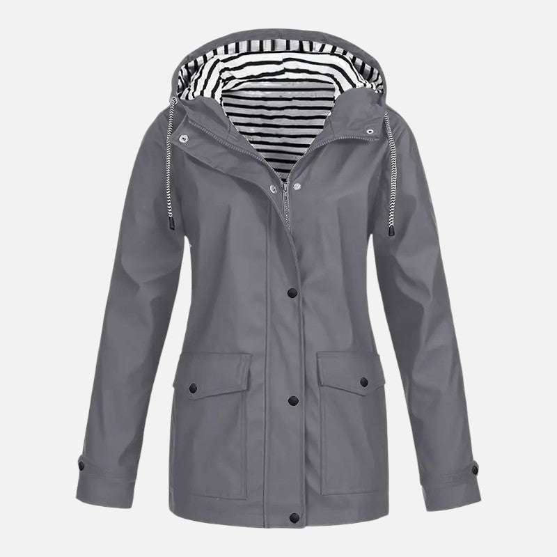 Élan Urbain™ | Trench-coat décontracté imperméable pour femme