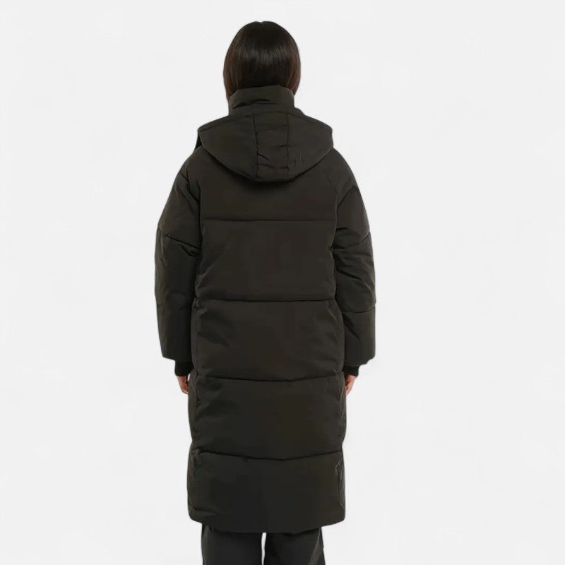 Élan Urbain™ | Doudoune longue classique à capuche pour femme