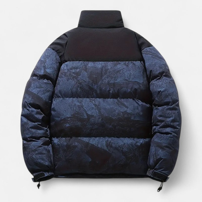 Élan Urbain™ | Doudoune color block imperméable pour homme